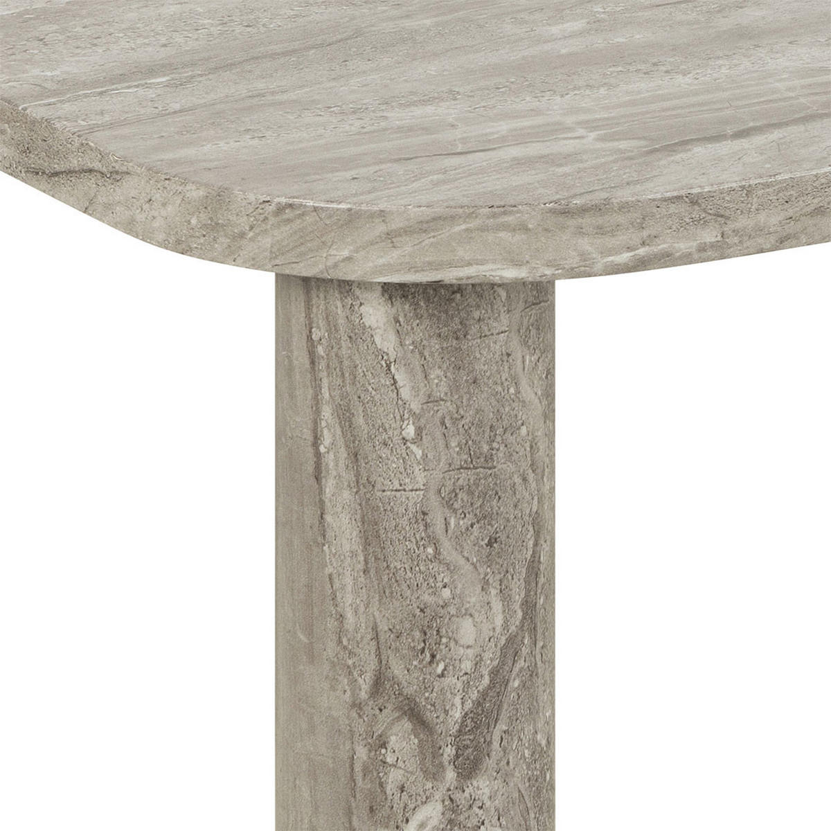 COUCHTISCH, Solano, Grau, MDF, 100 x 75 x 36 cm - Grau, Holzwerkstoff (75/100/36cm) - ebuy24