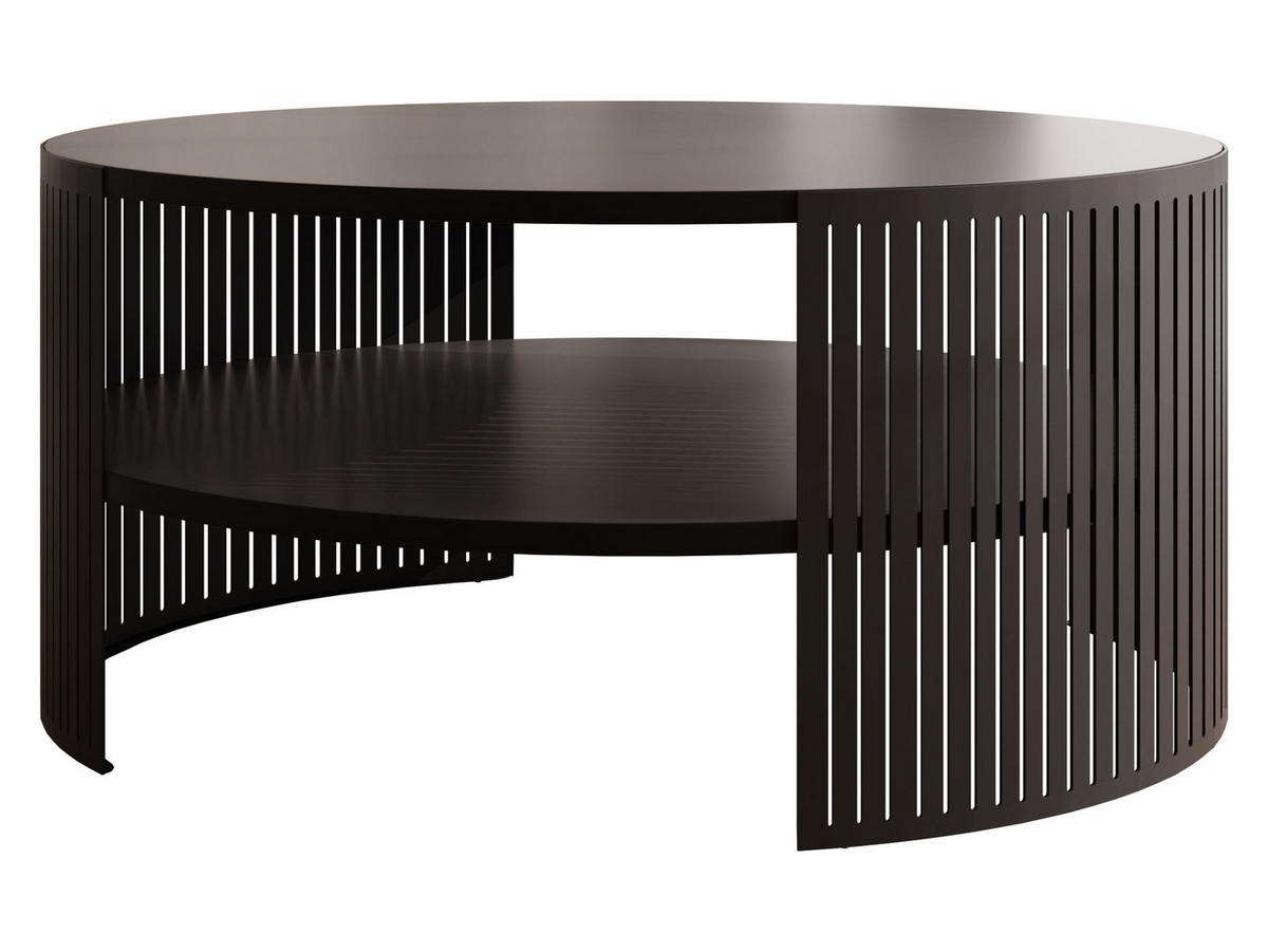COUCHTISCH Fikoli - Schwarz, Holzwerkstoff/Metall (75/75/40cm) - MIRJAN24
