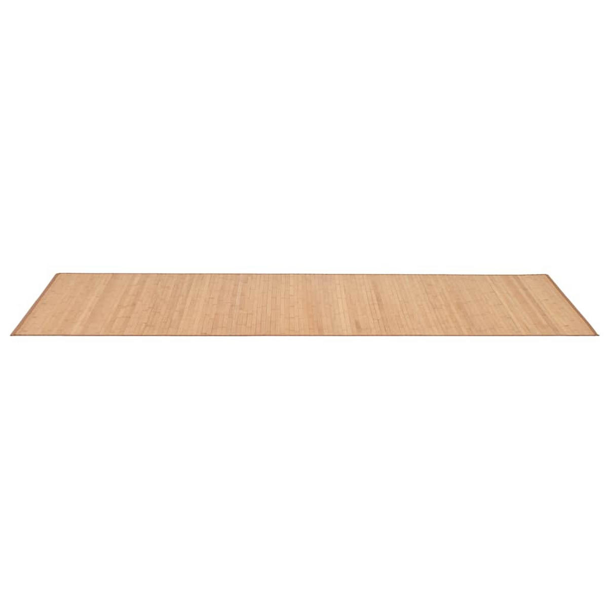 TEPPICH Rechteckig 80/200 cm aus Bambus Braun - Braun, Naturmaterialen/Holz (80/200cm) - vidaXL