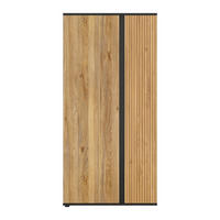 SKŘÍŇ 2DVEŘOVÁ Pia Dřevo - hnědá, kompozitní dřevo (95/196/55cm) - Petits-meubles