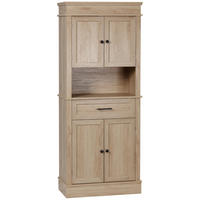 HIGHBOARD DE-11032 2 Schränke Eiche hell - Naturfarben, Holzwerkstoff (39.5/183/74cm) - ComfortXL