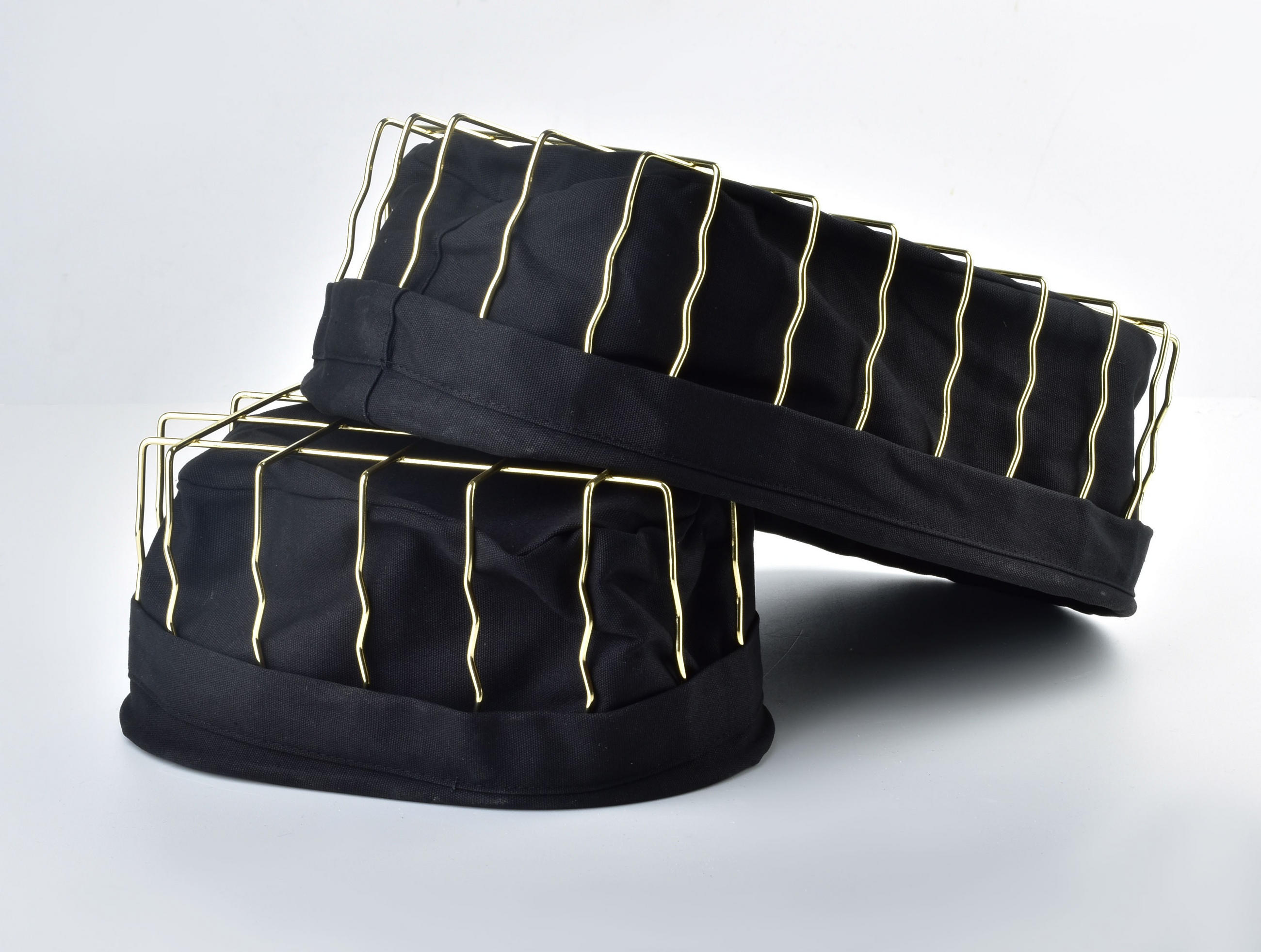 KORB Cassie Gold 32/22/10 cm Metall - Goldfarben, Metall (22/10/32cm) - Mondex
