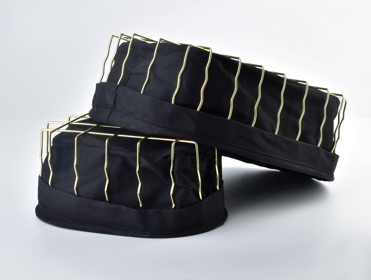 KORB Cassie Gold 22/15/10 cm Metall - Goldfarben, Metall (15/10/22cm) - Mondex
