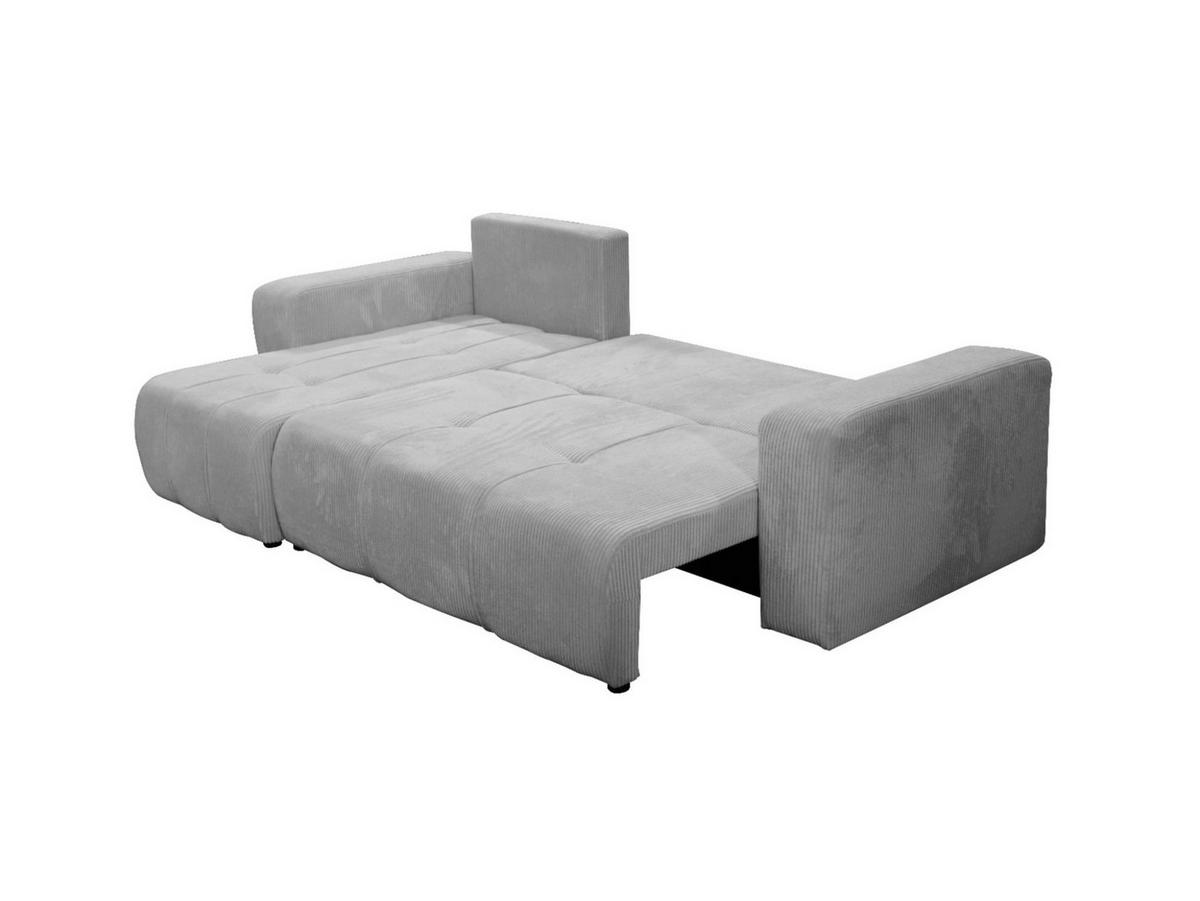 ECKSOFA Dagny Mit Schlaffunktion - Smaragdgrün, Holzwerkstoff/Textil (248/146cm) - Fun Möbel