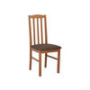 STUHL Bos XII, Holzfarbe: Erle - Eichefarben/Braun, Holz (43/90/48cm) - MIRJAN24