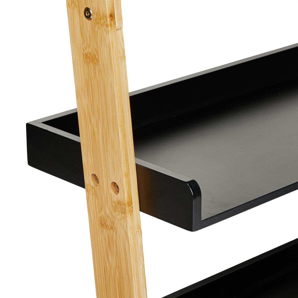 LEITERREGAL - Multicolor, Holz/Holzwerkstoff (56/145/30cm) - Relaxdays