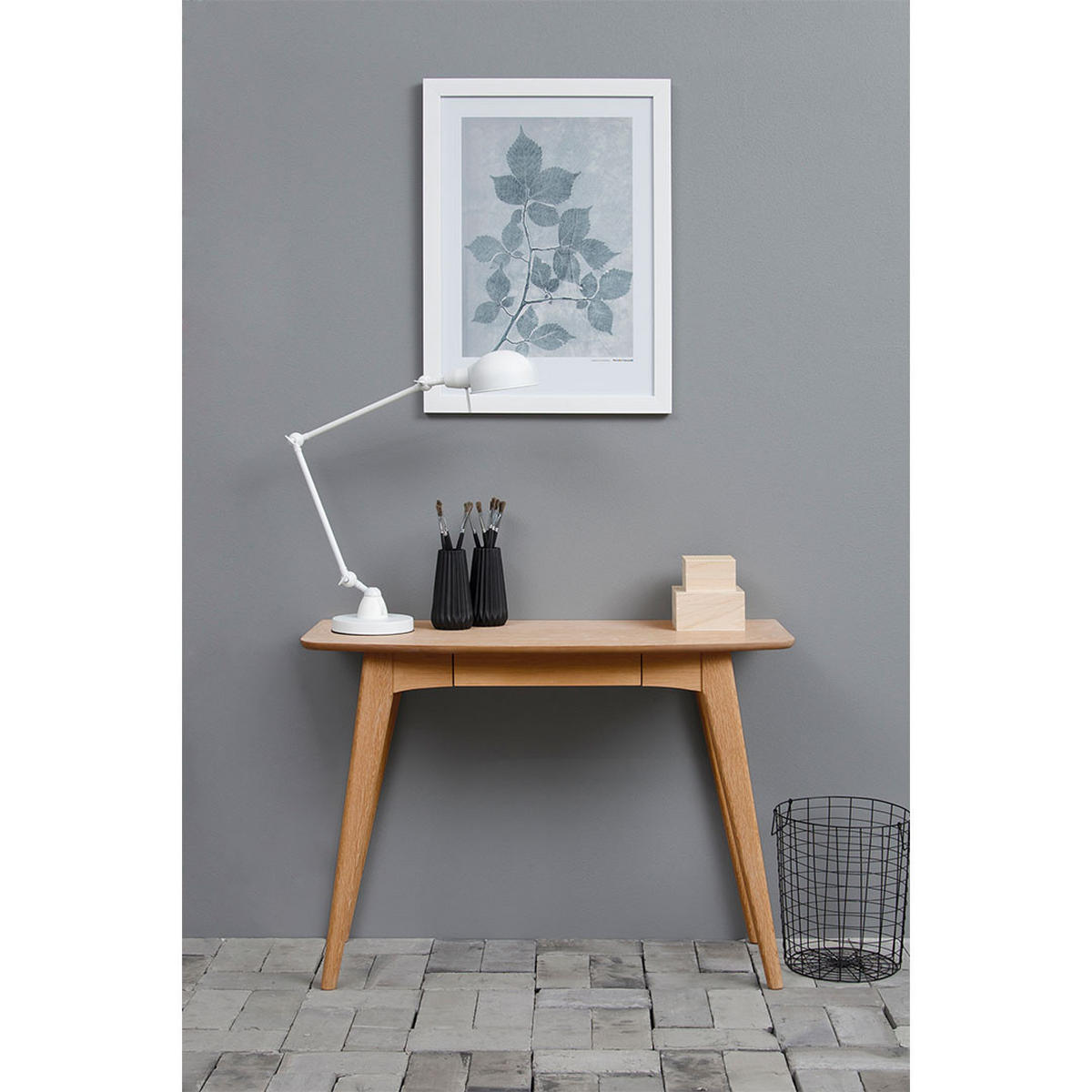 SCHREIBTISCH, Woodstock, Natur, MDF, 105 x 45 x 74 cm - Naturfarben, Holzwerkstoff (45/105/74cm) - ebuy24