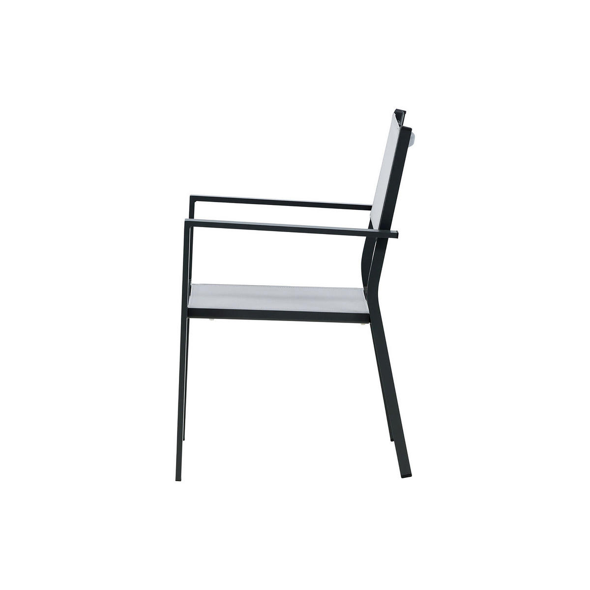 GARTENSTUHL - Grau, Kunststoff (57/88/61cm) - home24