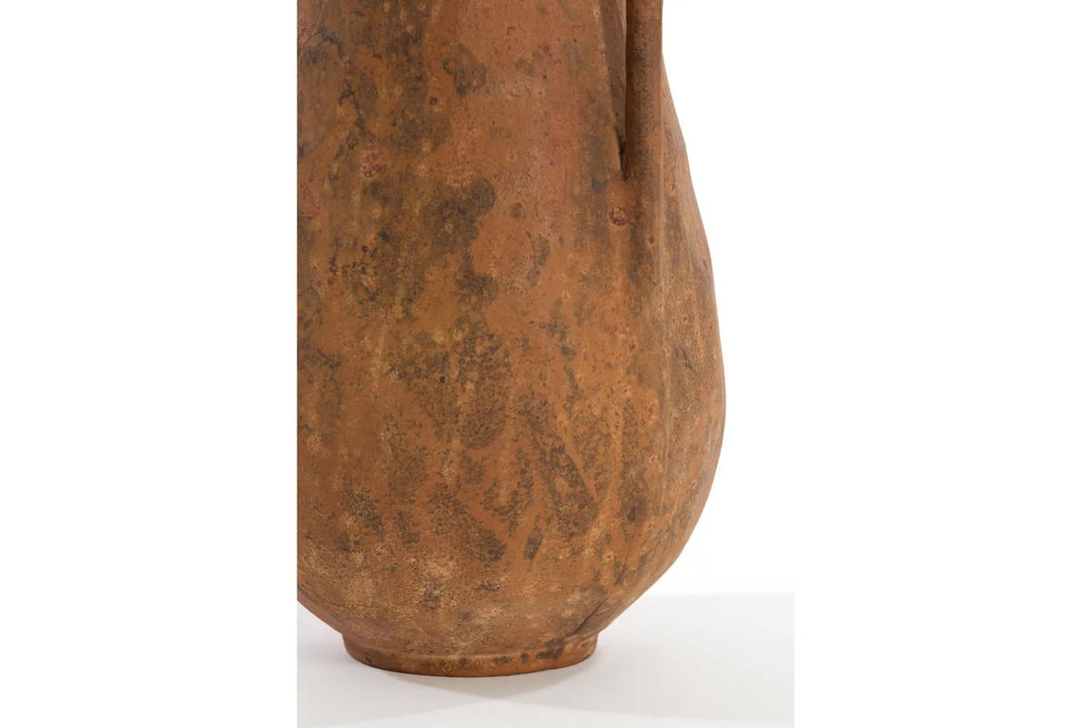 METALLVASE OSTRA 16,5x17x35 cm, Metall, Rostfarben - Rostfarben, Metall (35cm) - Light & Living
