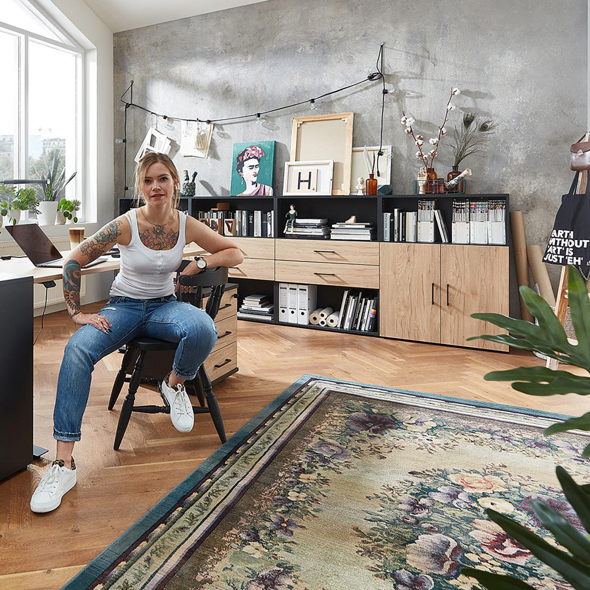 WEBTEPPICH Gabiro 72 240x340 cm - Multicolor, Textil (240/340cm) - THEKO