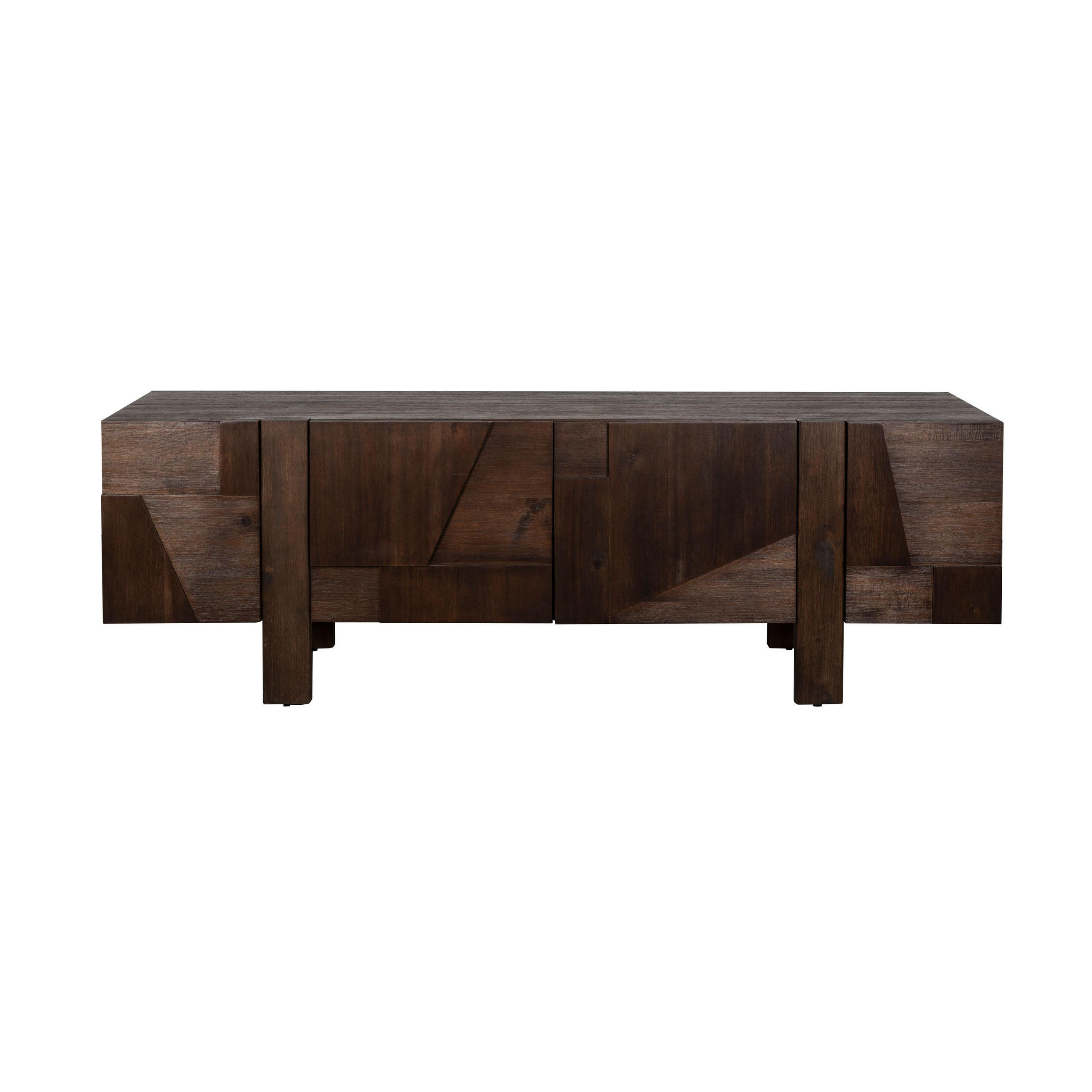 SIDEBOARD Bruneau Walnuss - Braun, Holz (188/60/45cm) - Dutchbone
