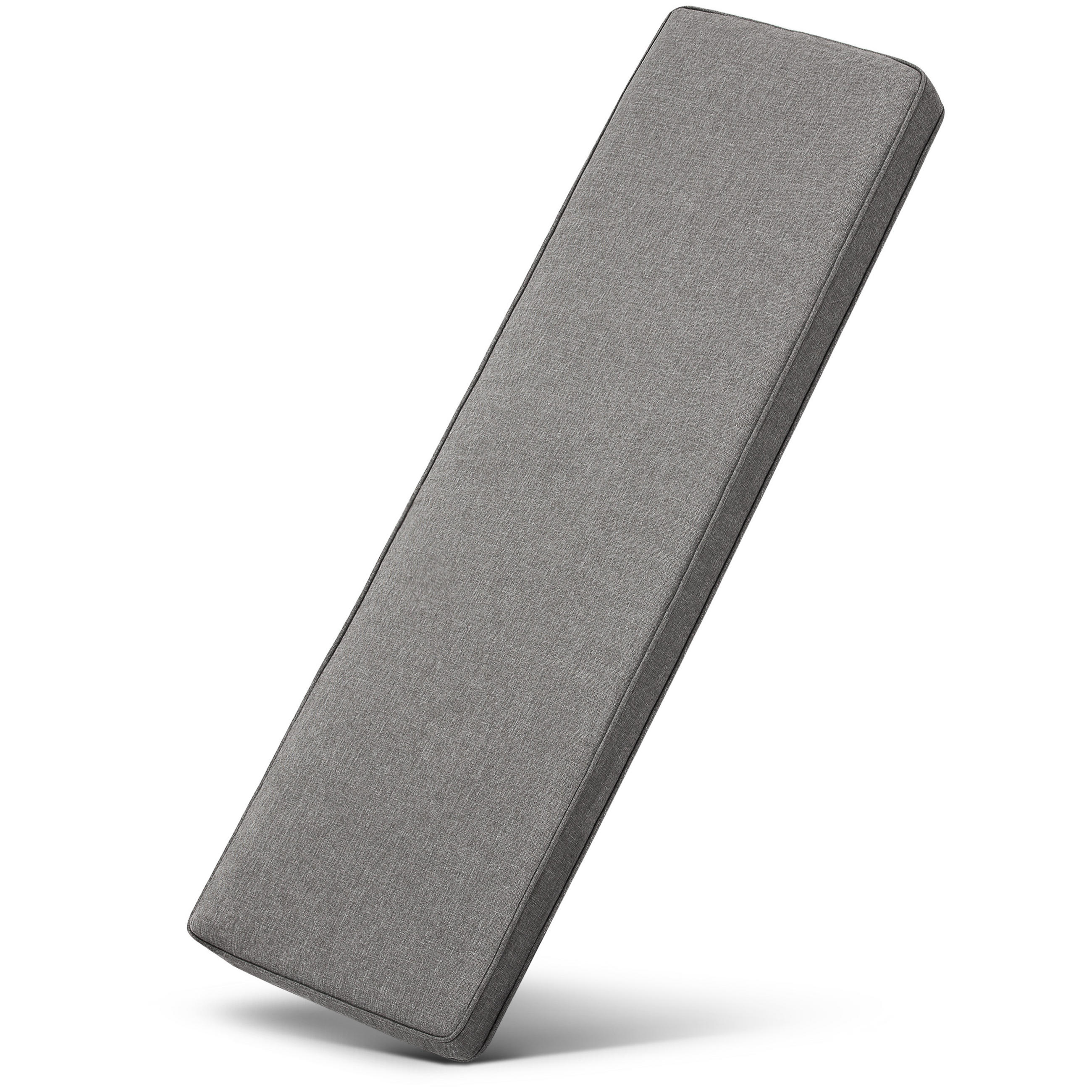 BANKAUFLAGE Calme BK 100x40x5cm Hellgrau - Hellgrau, Textil (40/100cm) - Beautissu 
