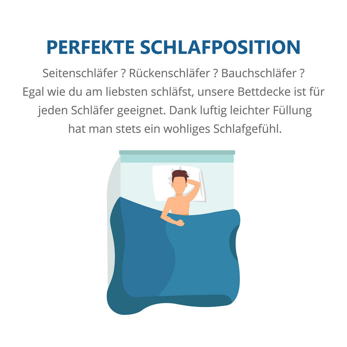 GANZJAHRESDECKE Medicus Clean 220/240 cm - Weiß, Naturmaterialien (220/240cm) - Schlafmond