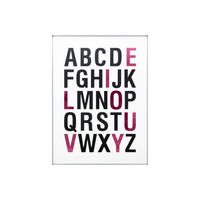 WANDBILD Rosa 60/80 cm - Pink/Schwarz, Glas (3.01/80cm) - KUNSTLOFT