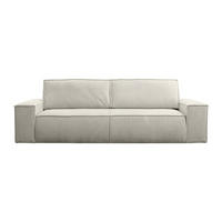 SCHLAFSOFA - 4 Personen - Samt, Stoff - Beige - - Beige, Textil (257/85/102cm) - Vente-Unique
