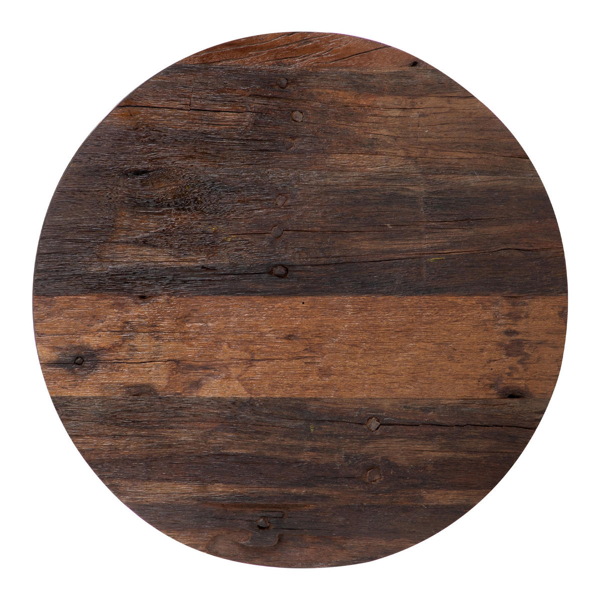 COUCHTISCH rund Natur Ø 70/35 - 56/29 cm - Naturfarben, Holz (70/35/70cm) - WOMO-DESIGN