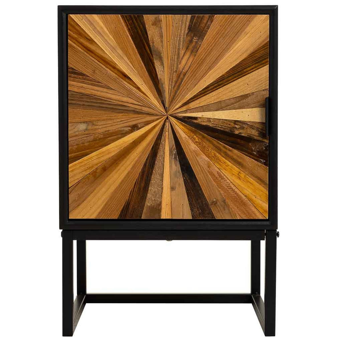 NACHTTISCH aus Holz, schwarz, 40x35x61cm - Schwarz, Holzwerkstoff (40/61/35cm) - Wanderlust