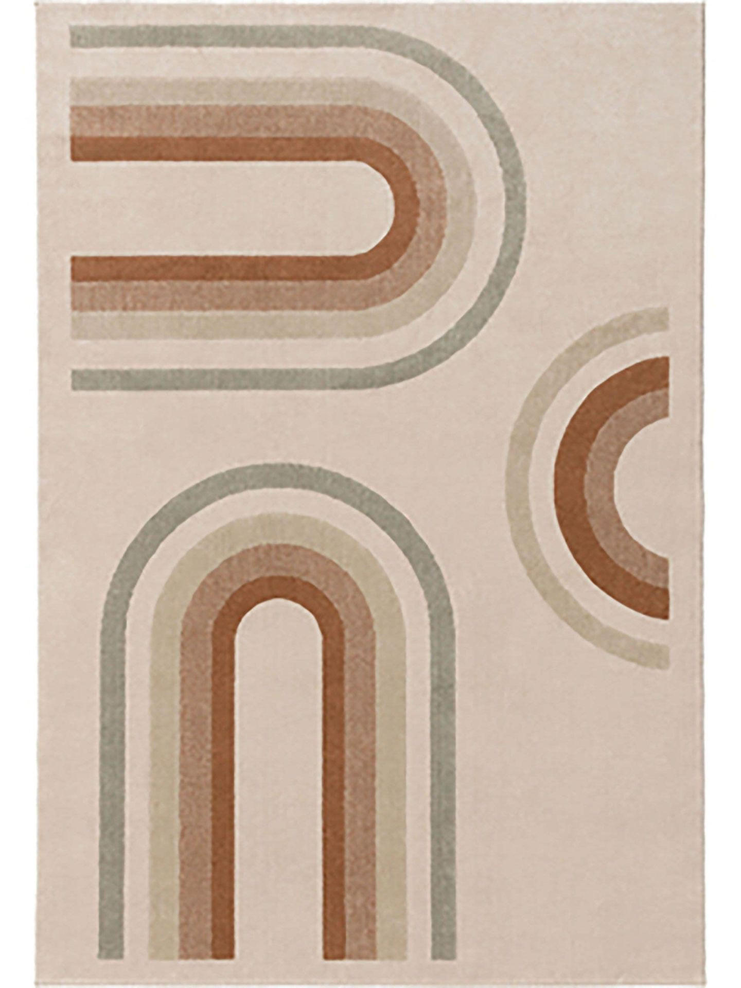 TEPPICH Teppich Ida Bunt - Multicolor, Kunststoff (200/1cm) - KUNSTLOFT