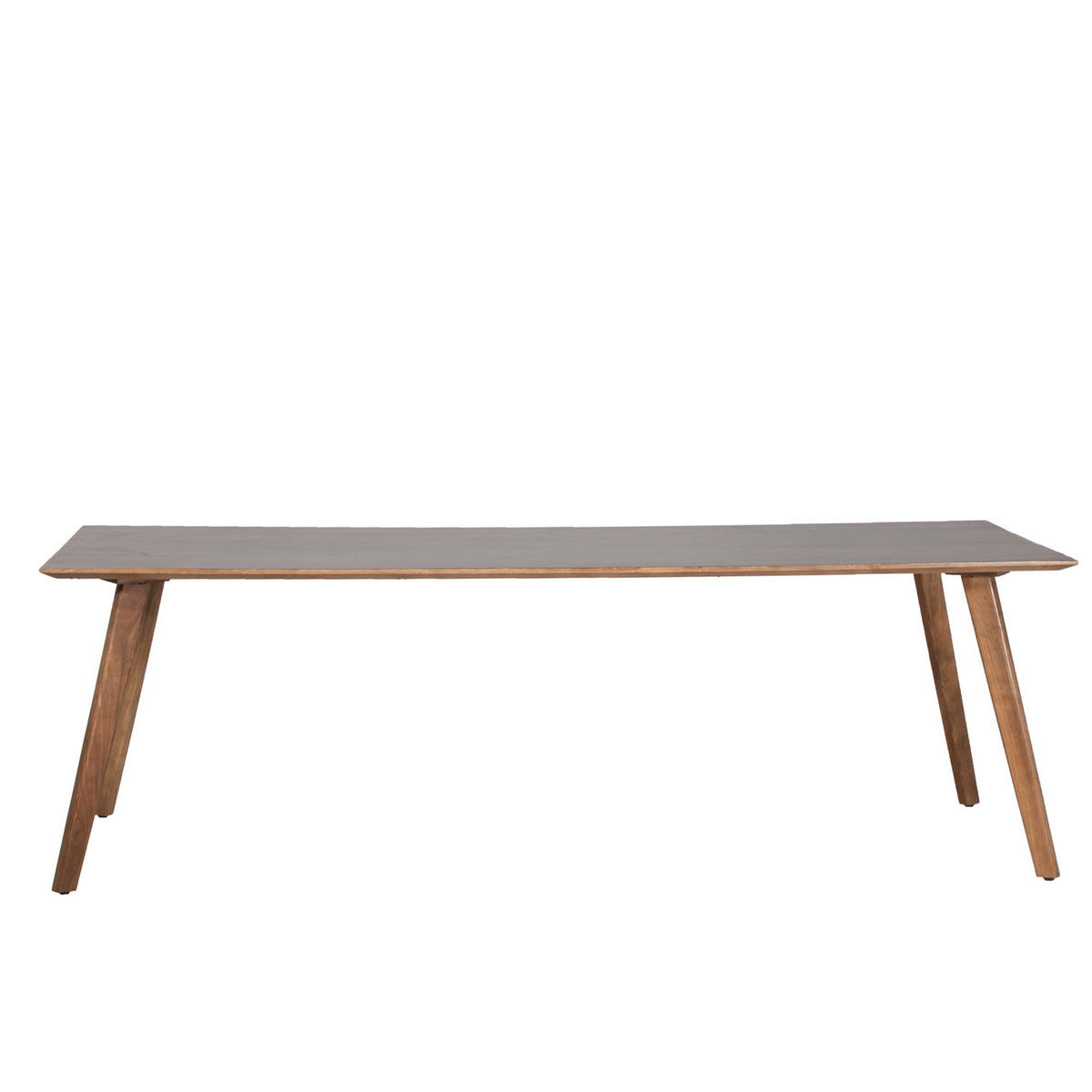 ESSTISCH aus Mangoholz 240cm, natürlich - Braun, Holz (240/90/90cm) - Giga Meubel