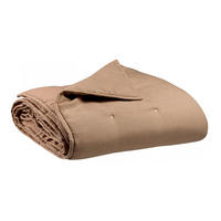 BETTÜBERWURF Zeff sandfarbe 180 x 260 cm - Hellgelb, Textil (180/260cm) - Vivaraise