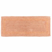 BADEMATTE 40/100 cm, 100% Baumwolle, wendbar - Orange, Textil (40/100cm) - Homescapes