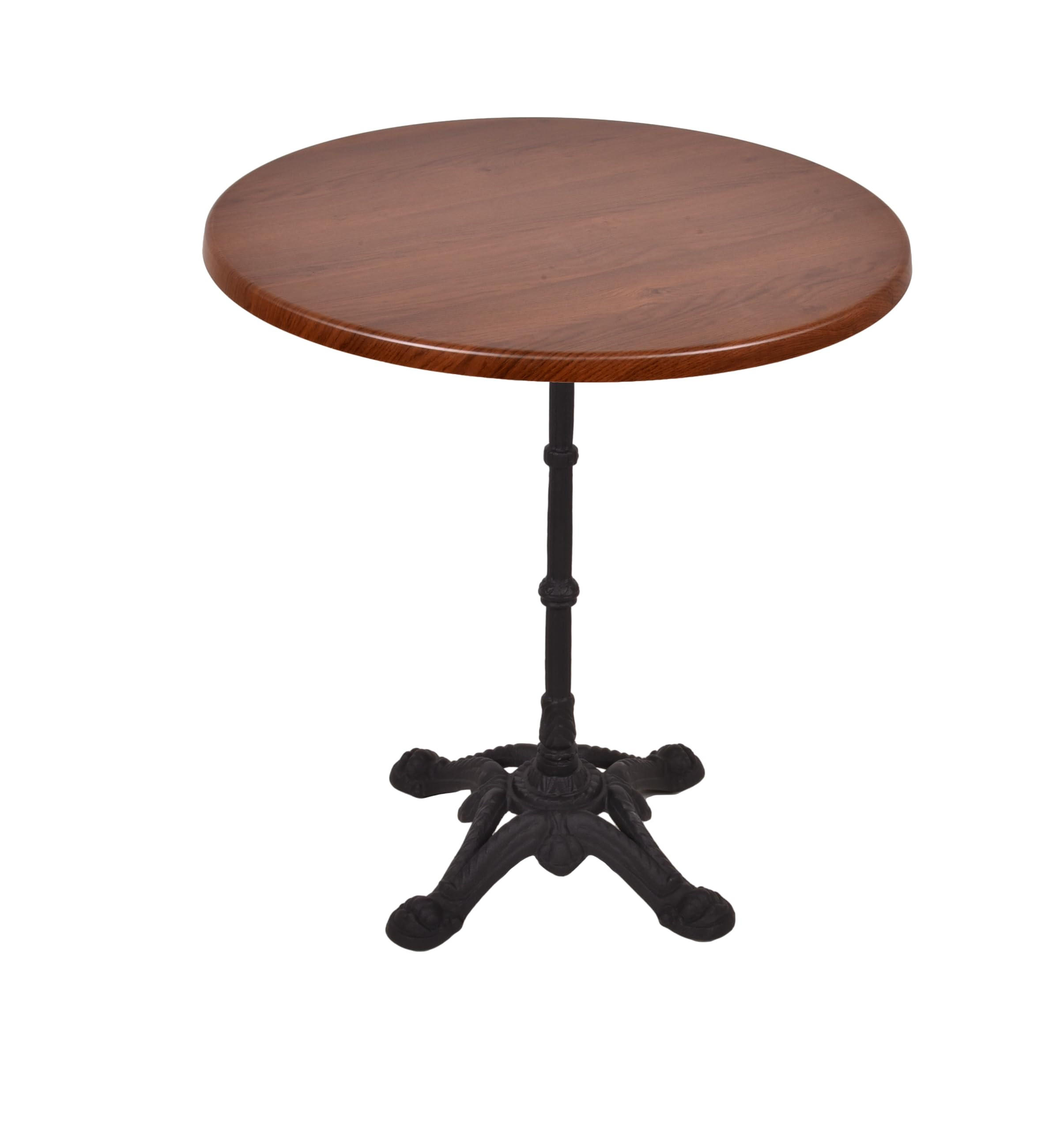 BISTROTISCH Kollin Ø70cm Rund Dunkelbraun Holz Cafétisch - Dunkelbraun, Holz (70/70/53cm) - DELUKE