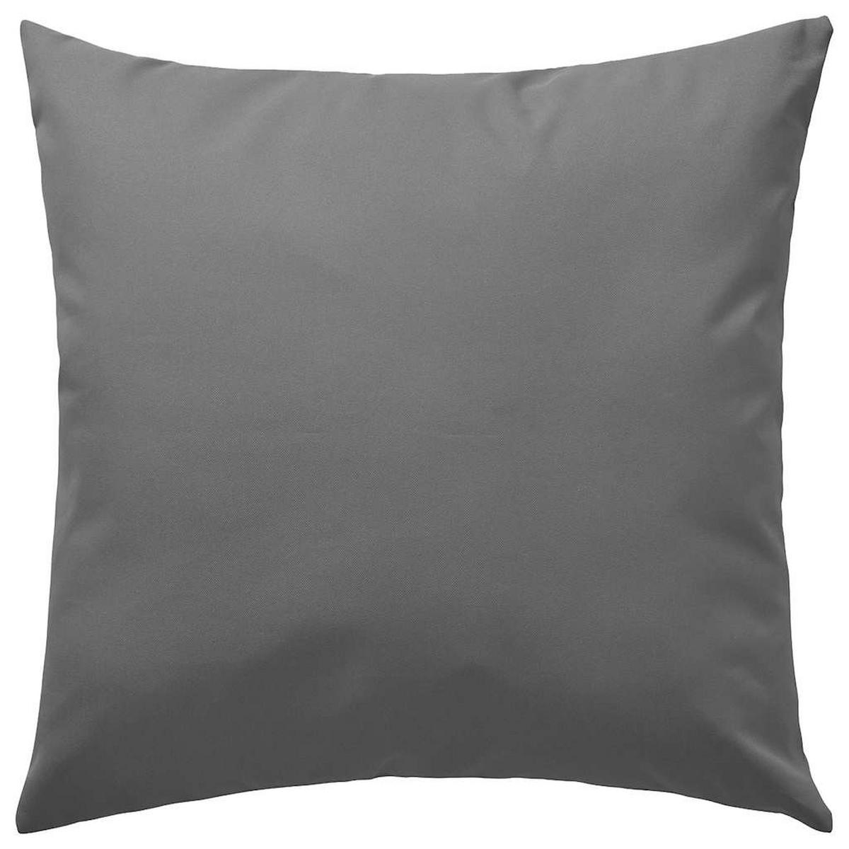 GARTENKISSEN 2er set 45/45 Cm Grau - Dunkelgrau, Textil (45/45cm) - vidaXL