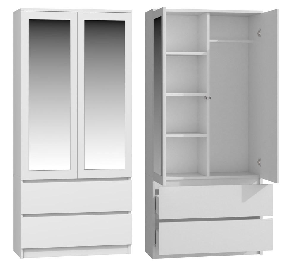 RAUMHIRSCH FURNITURE ŠATNÍK Bílá 90/180/50