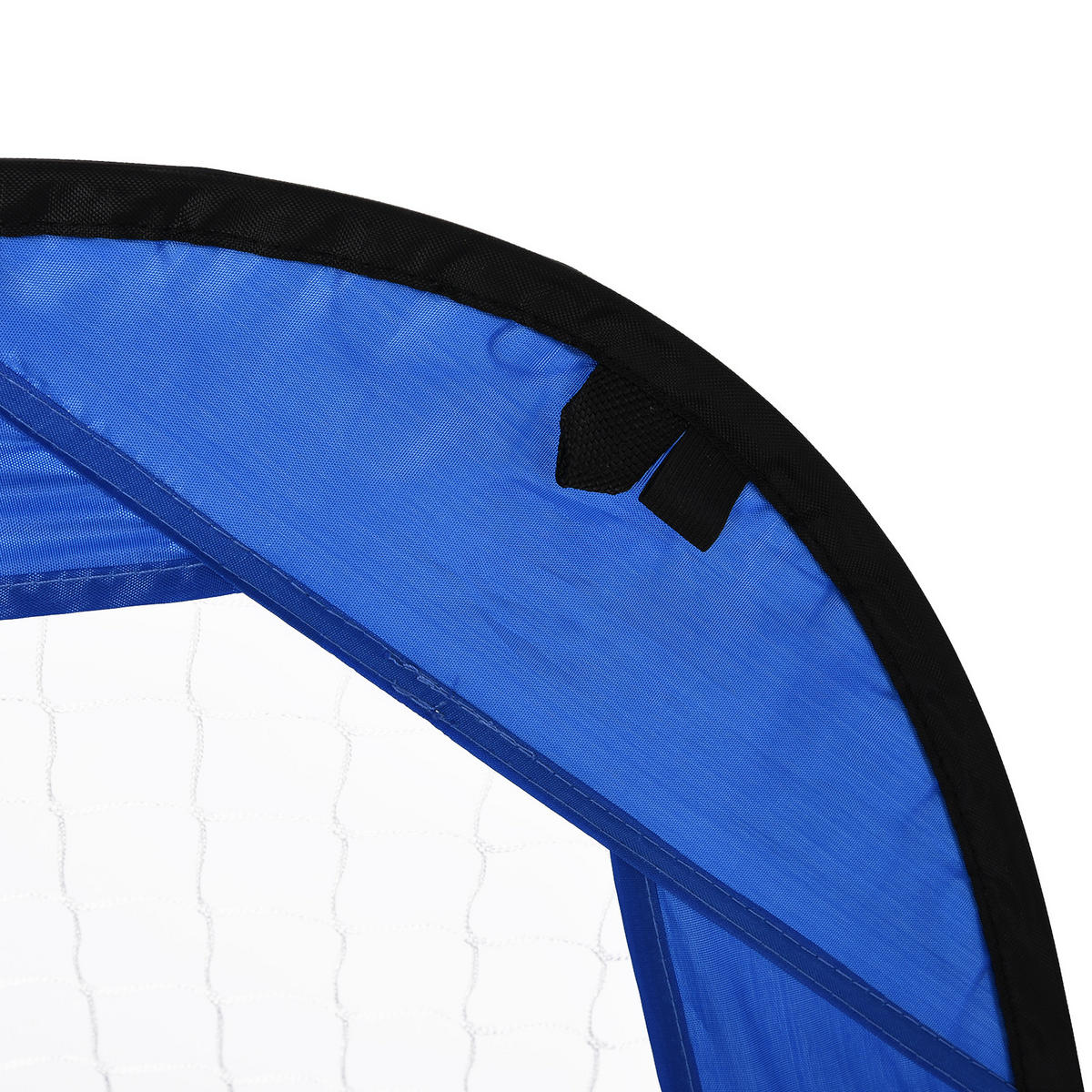 FUSSBALLTORE DE-10403 Pop Up 2er Set mit Tragetasche Blau - Blau, Textil (80/123cm) - ComfortXL