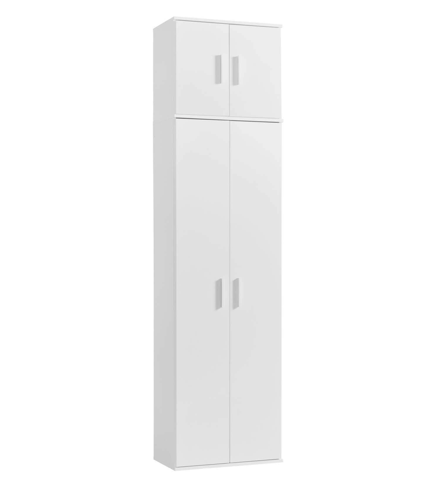Mokebo Mehrzweckschrank Weiß 60x230x34 cm
