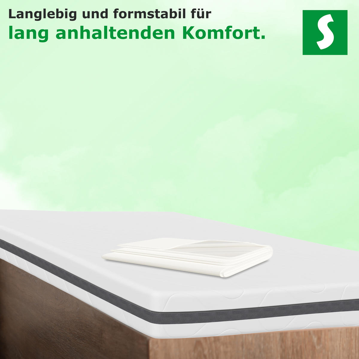 MATRATZENSCHONER wasserdicht 80 x 200 cm - Weiß, Textil (80/200cm) - Schlaftroll