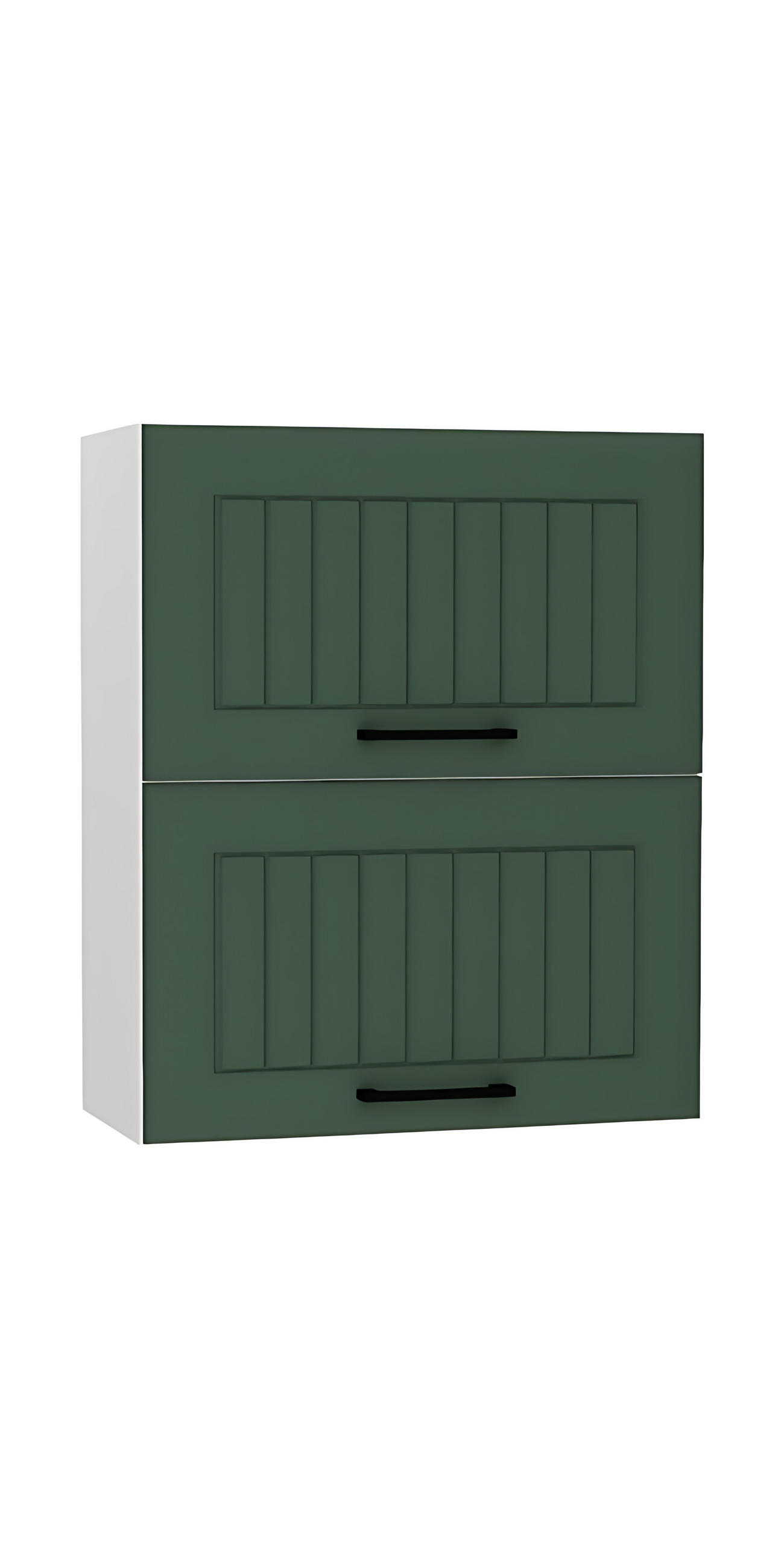 HÄNGESCHRANK W60GRF/2 - ARVION - Hochwertige Küchen Optik - Grün, Holz/Metall (60/72/30cm)