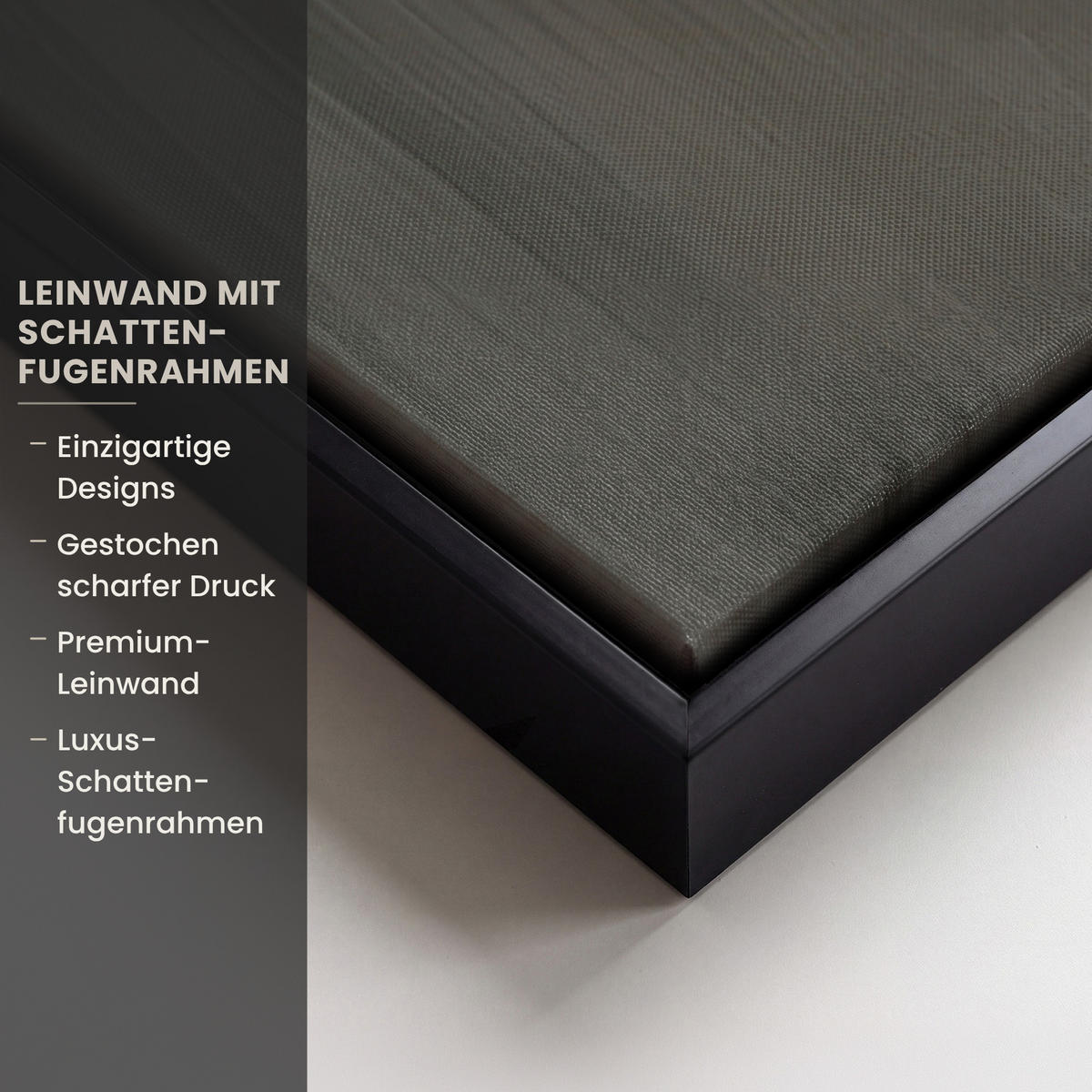 LEINWAND Bilder mit Rahmen - Hügel - Abstrakt - Kreuz - Christentum - 140x90 - Beige, Textil (140/90cm) - MuchoWow