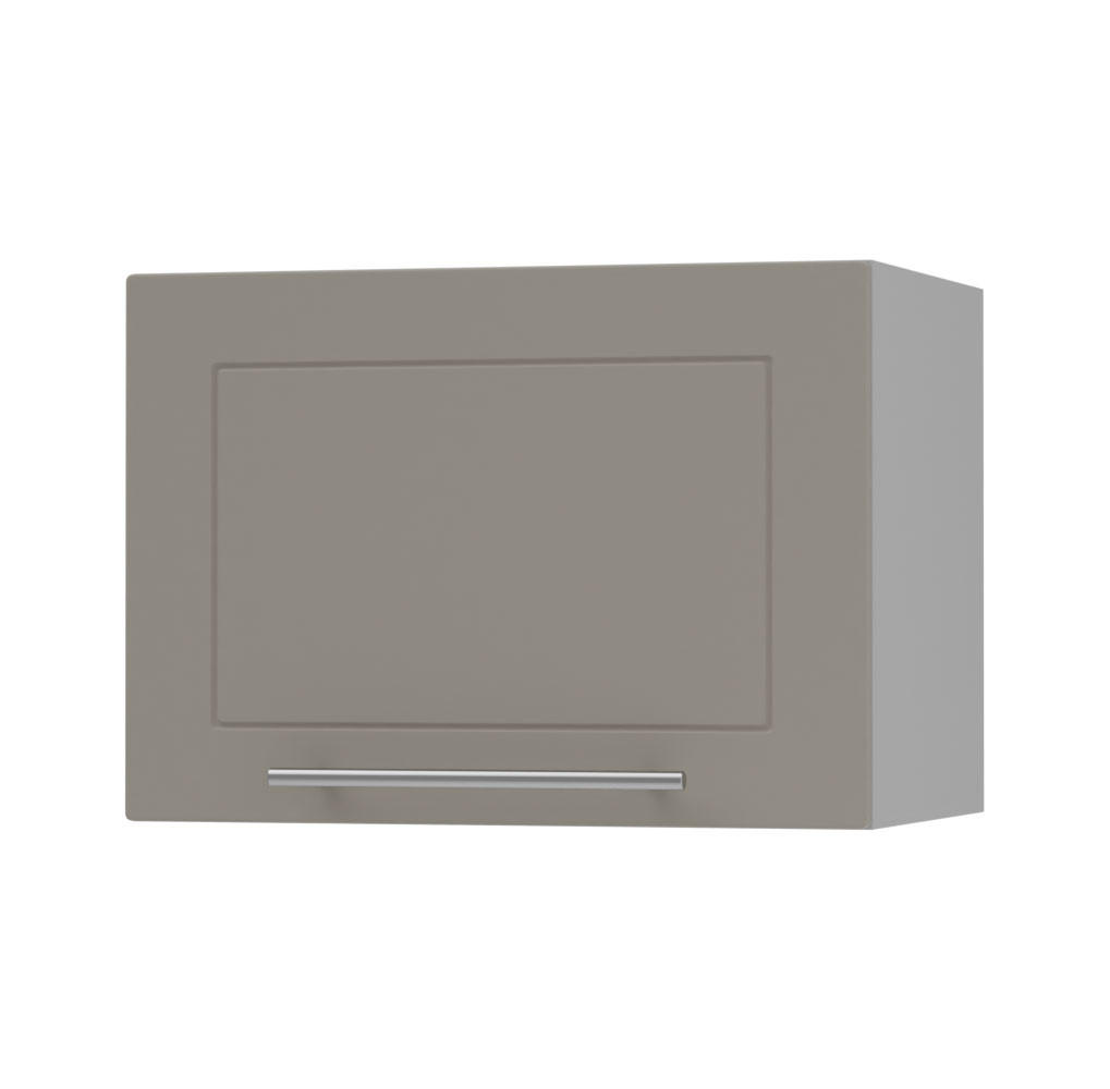 KLAPPHÄNGESCHRANK Kvantum W4B/45 Beige Matt / Grau Matt 45 / 32,5 / 36cm - Beige/Grau, Holz/Holzwerkstoff (45/36/32.5cm) - Feldmann-Wohnen