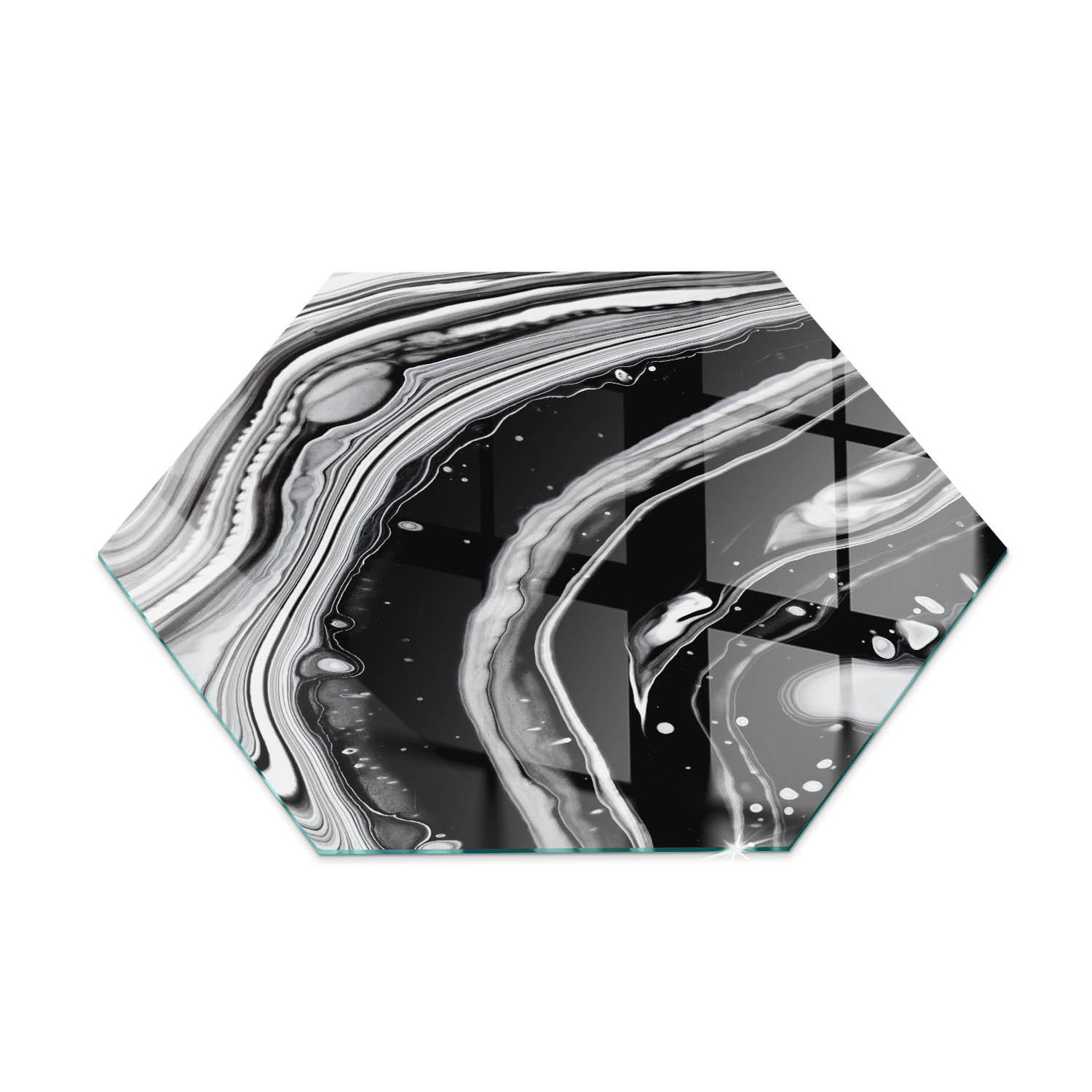 ArtPrintCave Glasplatte Mehrfarbig 40x40x0.4 cm