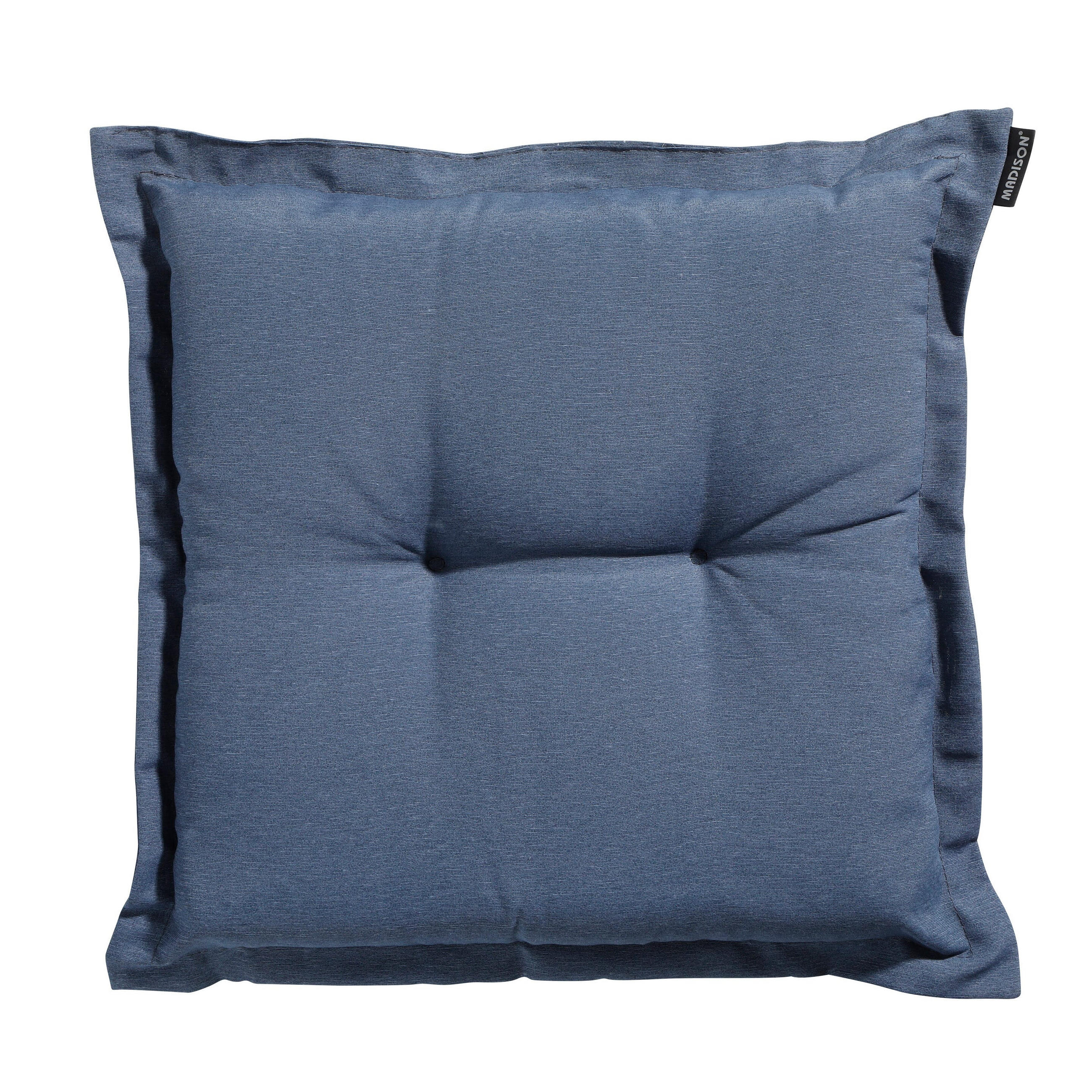 SITZKISSEN Panama 50/50 cm 4er-Set - Blaugrau, Textil (50/5/50cm) - Madison