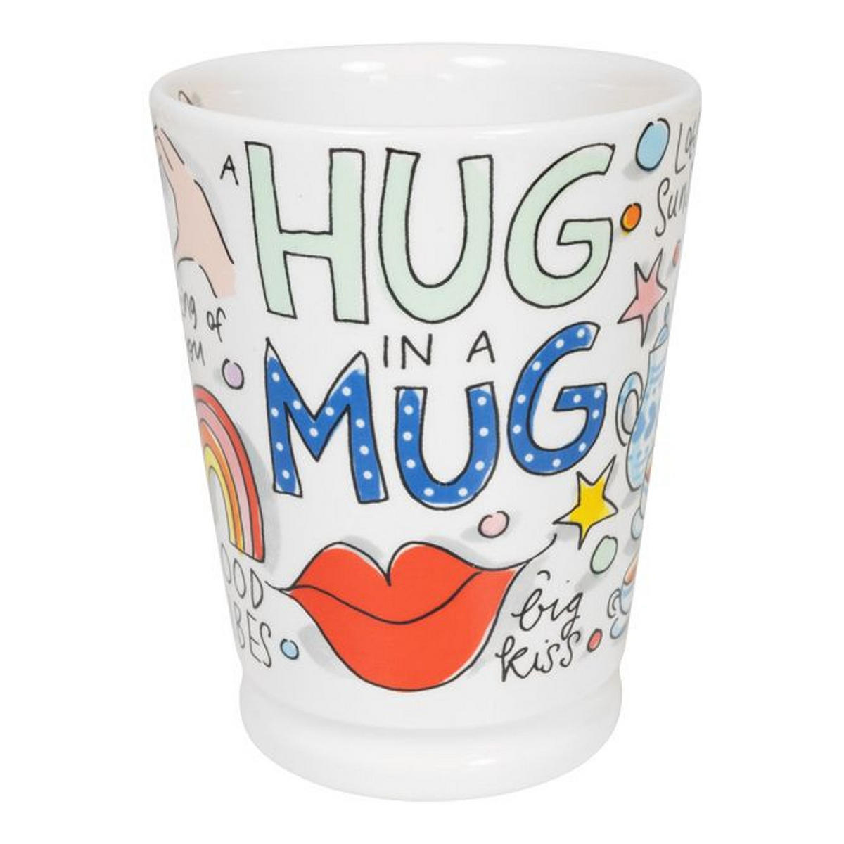 XL-BECHER Eine Umarmung in einer Tasse in Bunt - 500 ml - Multicolor, Keramik (0.5L) - Blond Amsterdam