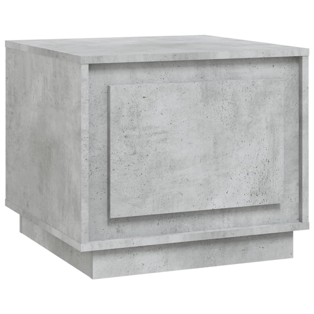 COUCHTISCH Betongrau 51x50x44 cm Holzwerkstoff - Grau, Holzwerkstoff (51/50/44cm) - furnicato