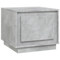 COUCHTISCH Betongrau 51x50x44 cm Holzwerkstoff - Grau, Holzwerkstoff (51/50/44cm) - furnicato