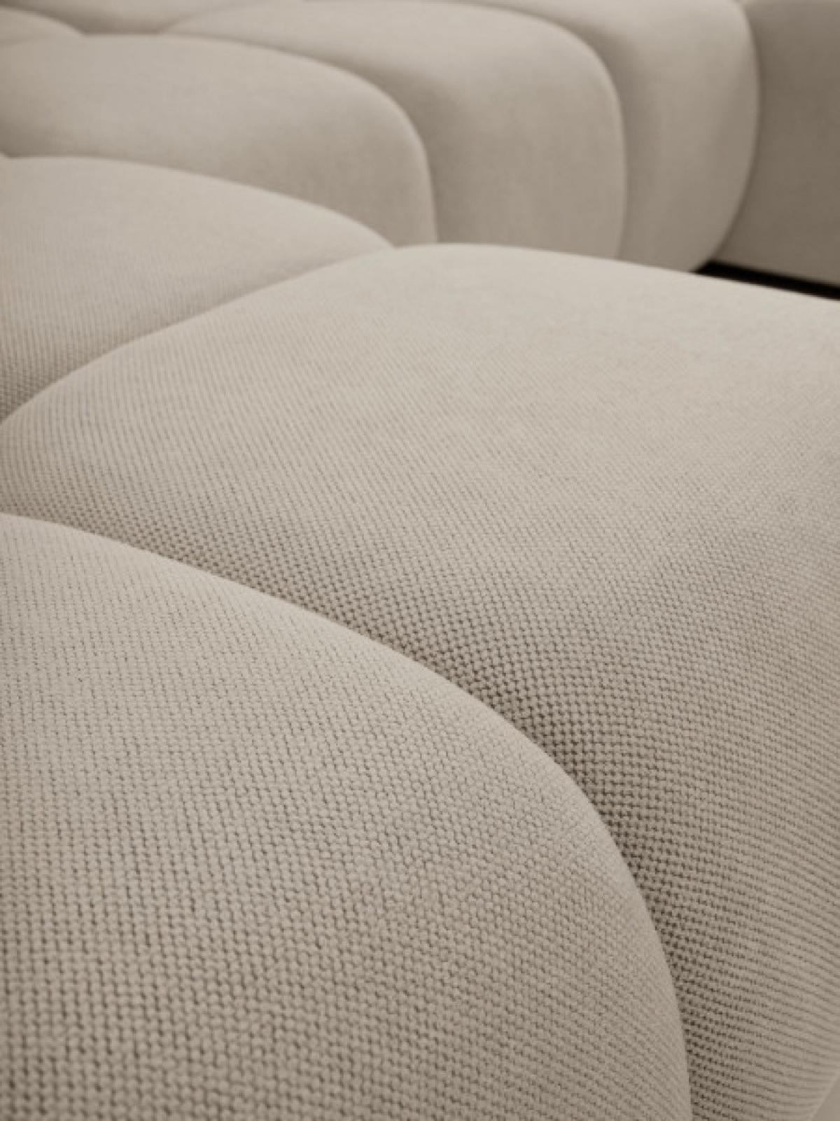 ECKSOFA Dunkelbeige Curio 11 Mit Schlaffunktion - Beige, Textil (359/177cm) - Sepro Meble