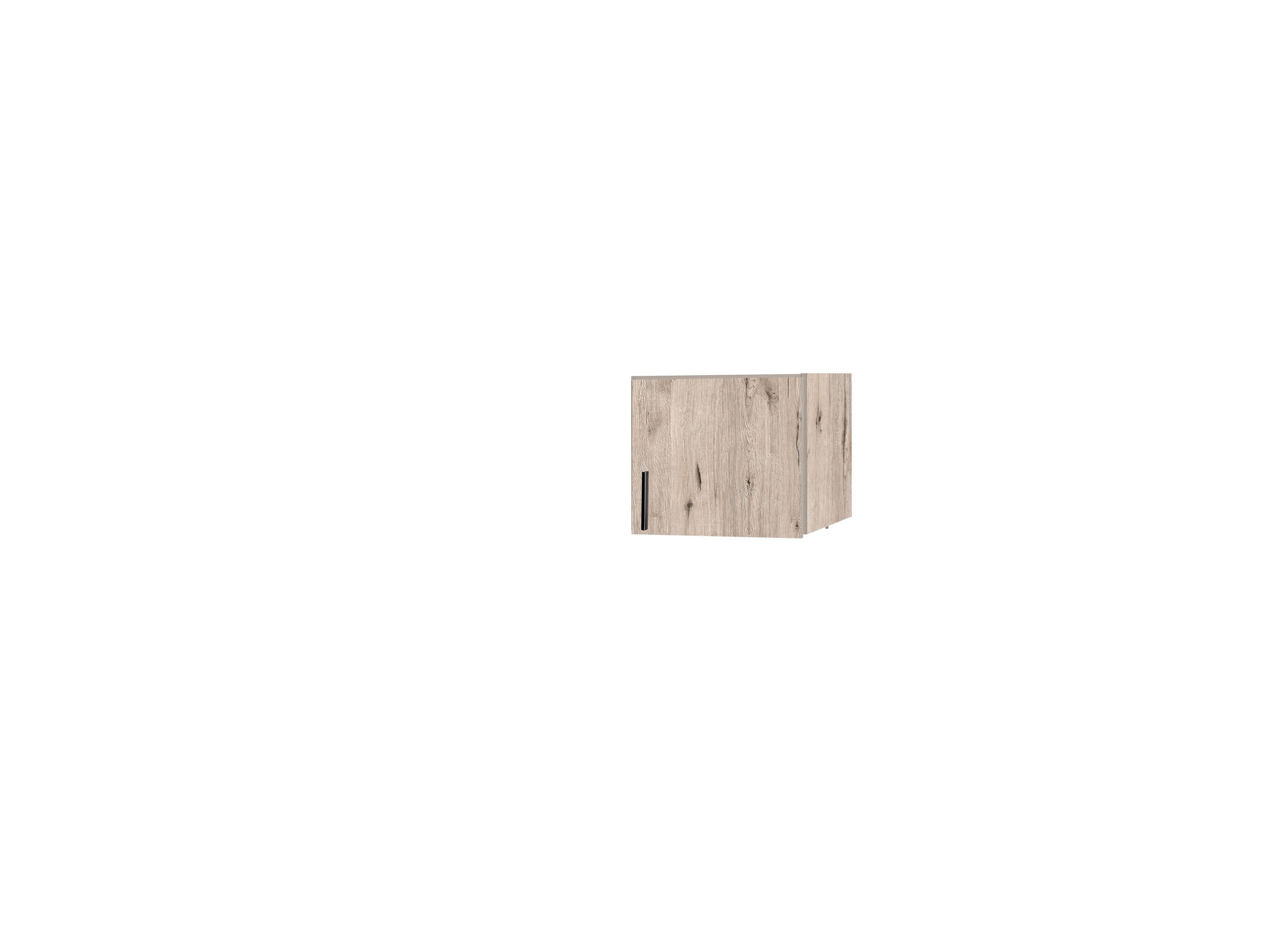 Raumhirsch Furniture Schrankaufsatz Eiche, Graphit 45x40x54 cm