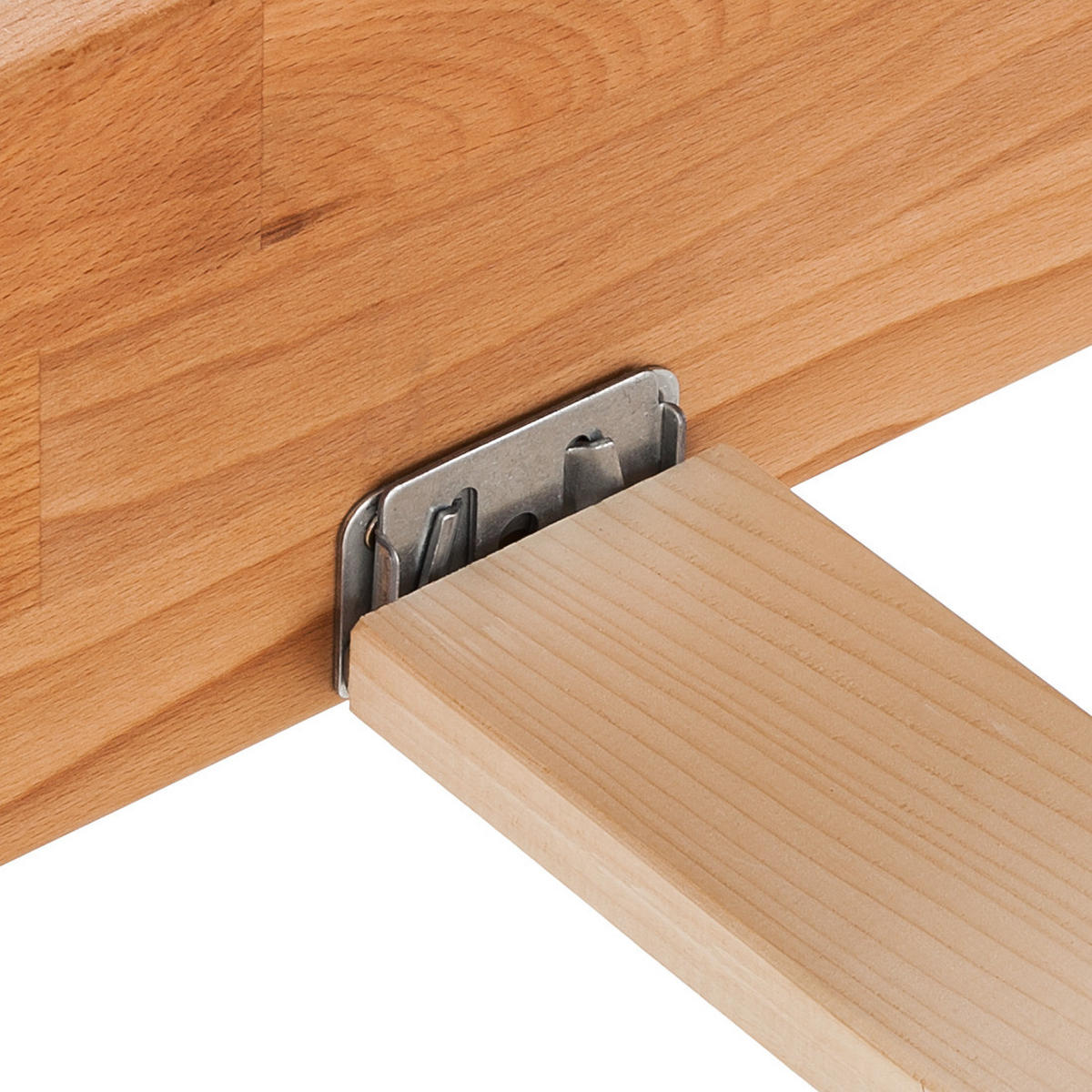 BETT - Massivholz - Kernbuche, Holz (90/200cm) - home24