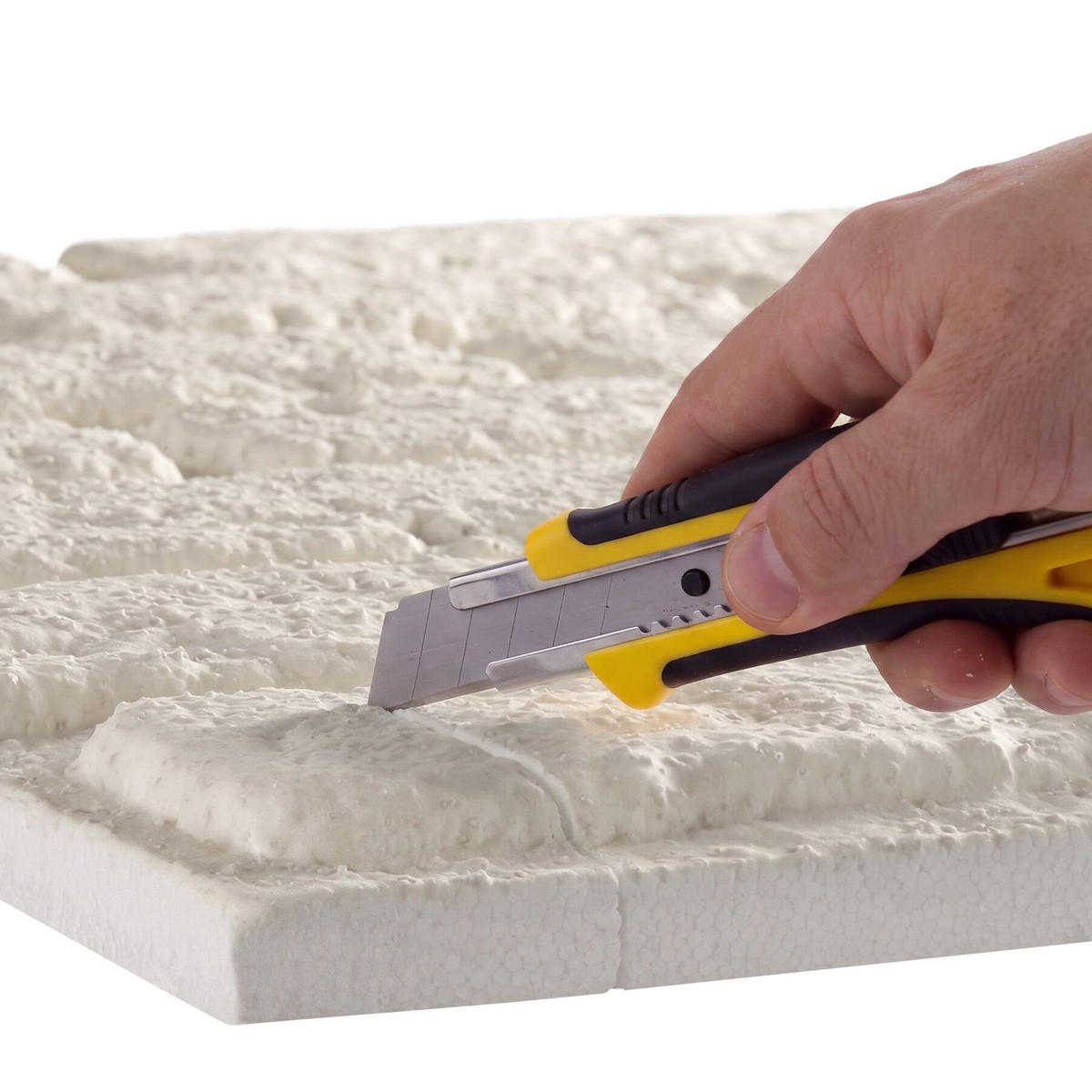 3D-WANDPANEELE , 100 x 50 x 2 cm, 5 m² Abdeckungsfläche, flexibel zuschneidbar, Backstein weiß - Weiß, Kunststoff (50/2/100cm) - tectake