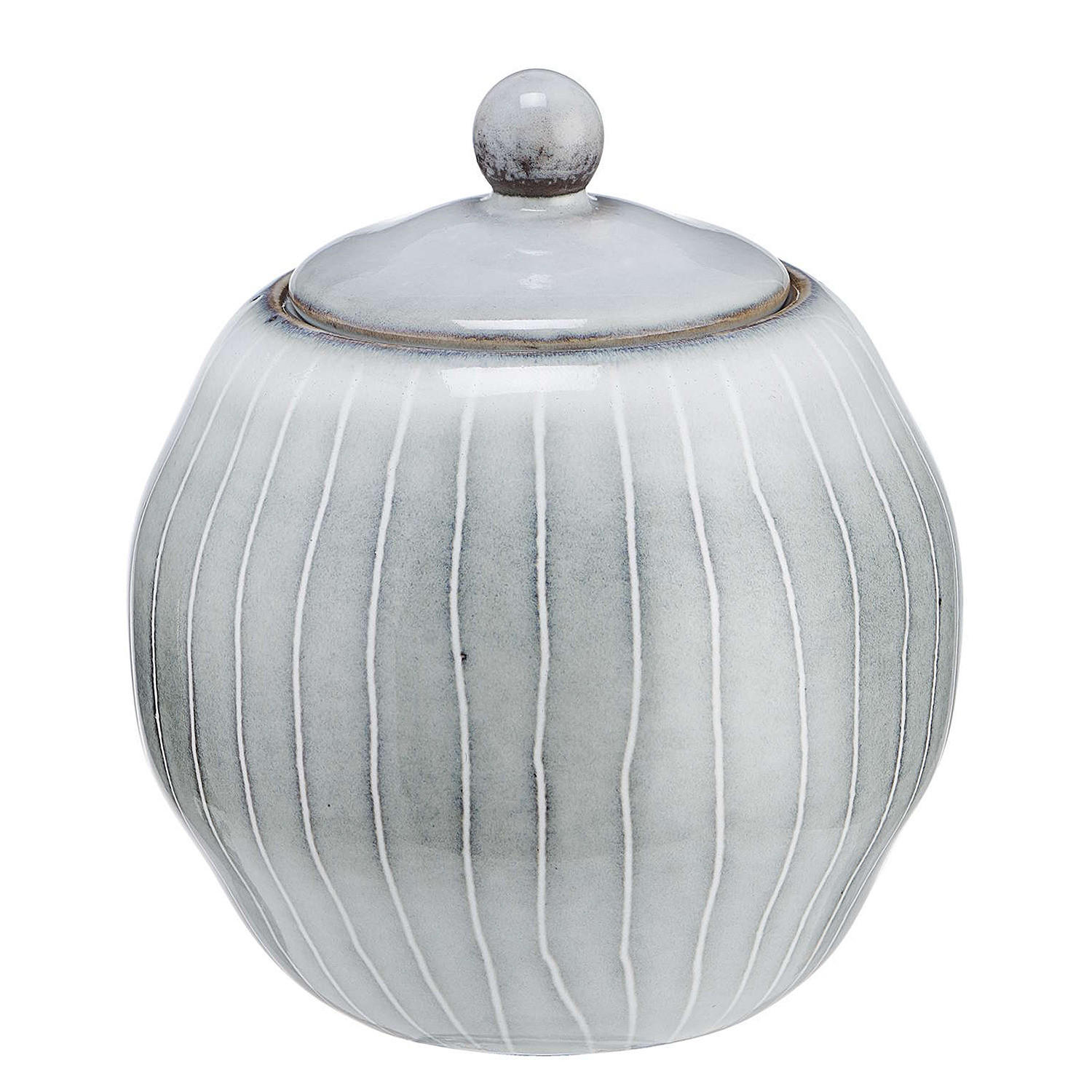 ZUCKERDOSE Henley - Grau, Keramik (4.7/11cm) - Butlers