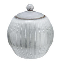 ZUCKERDOSE (4er Set) Henley - Grau, Keramik (4.7/11cm) - Butlers