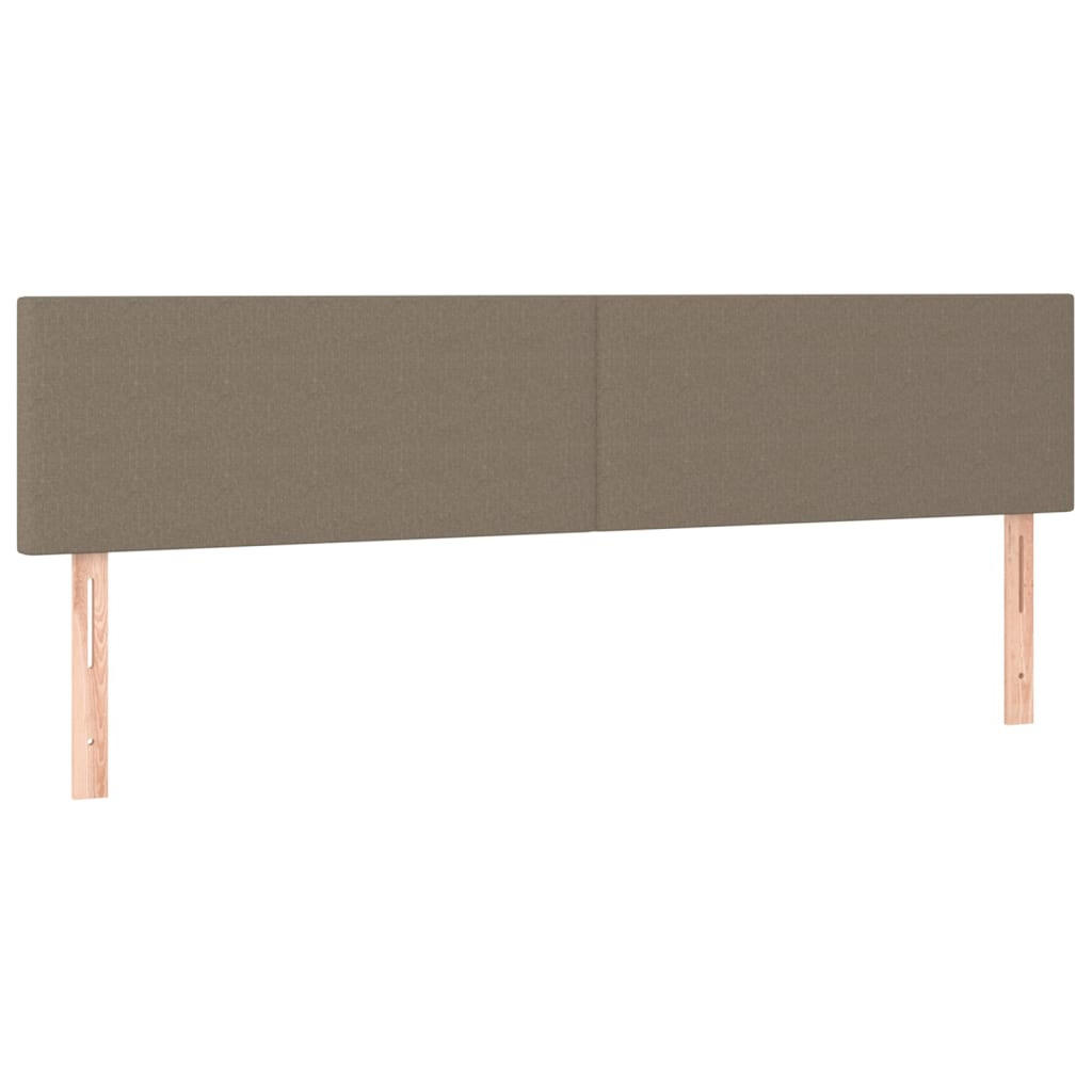 vidaXL Kopfteile Taupe 5x88x200 cm