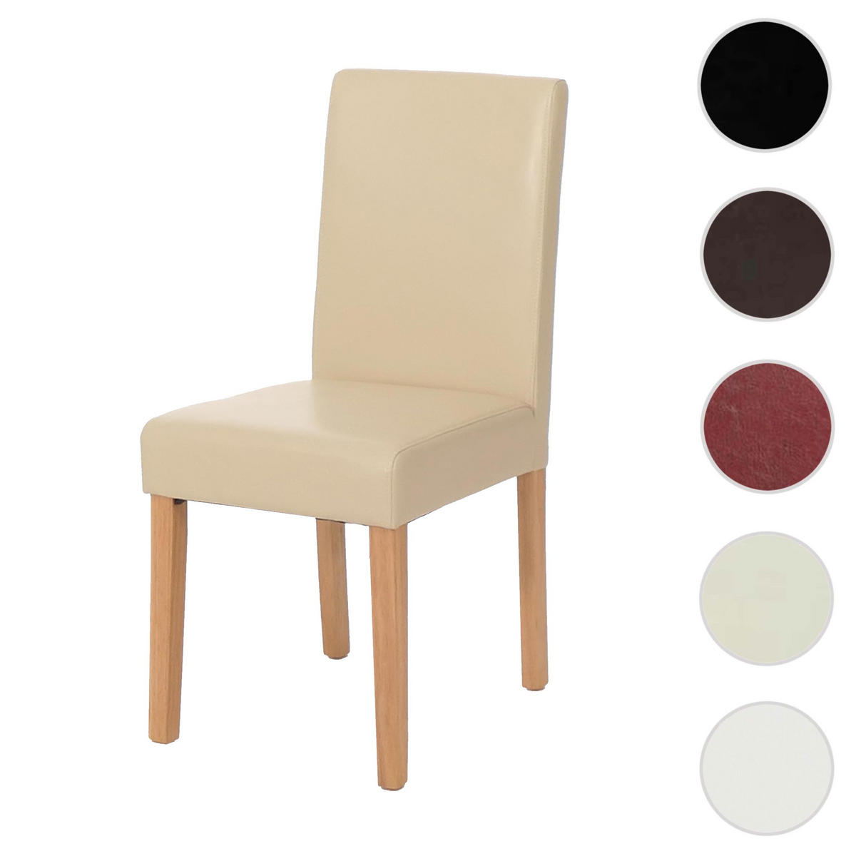 ESSZIMMERSTUHL Beige, Braun - Beige/Braun, Textil (43/90/56cm) - MCW