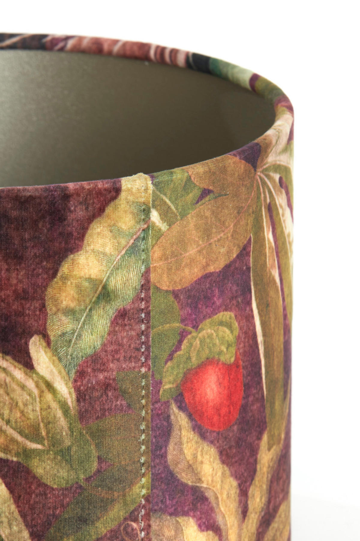 LAMPENSCHIRM Passion Violett Ø20/15 cm - Lila, Textil (20/20/15cm) - Light & Living