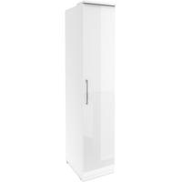 KLEIDERSCHRANK Olmo-83 - Weiß, Holzwerkstoff (45/217/63cm) - Lomado