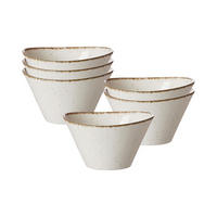 DIPSCHALEN Casa Beige 10,5 x 11,5 cm 6er Set - Beige, Keramik (10.5/11.5/6cm) - Ritzenhoff Breker
